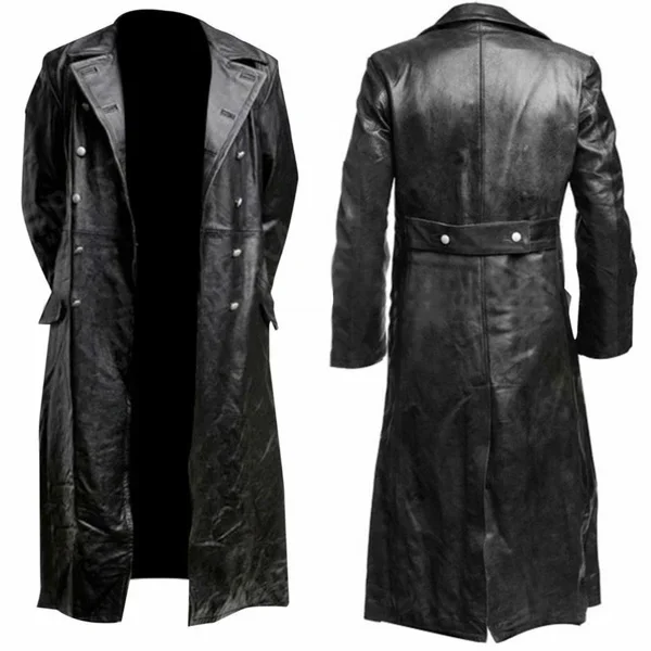 Leather Jacket Men Winter Flee - Winter Clothing Pk 评论和价格