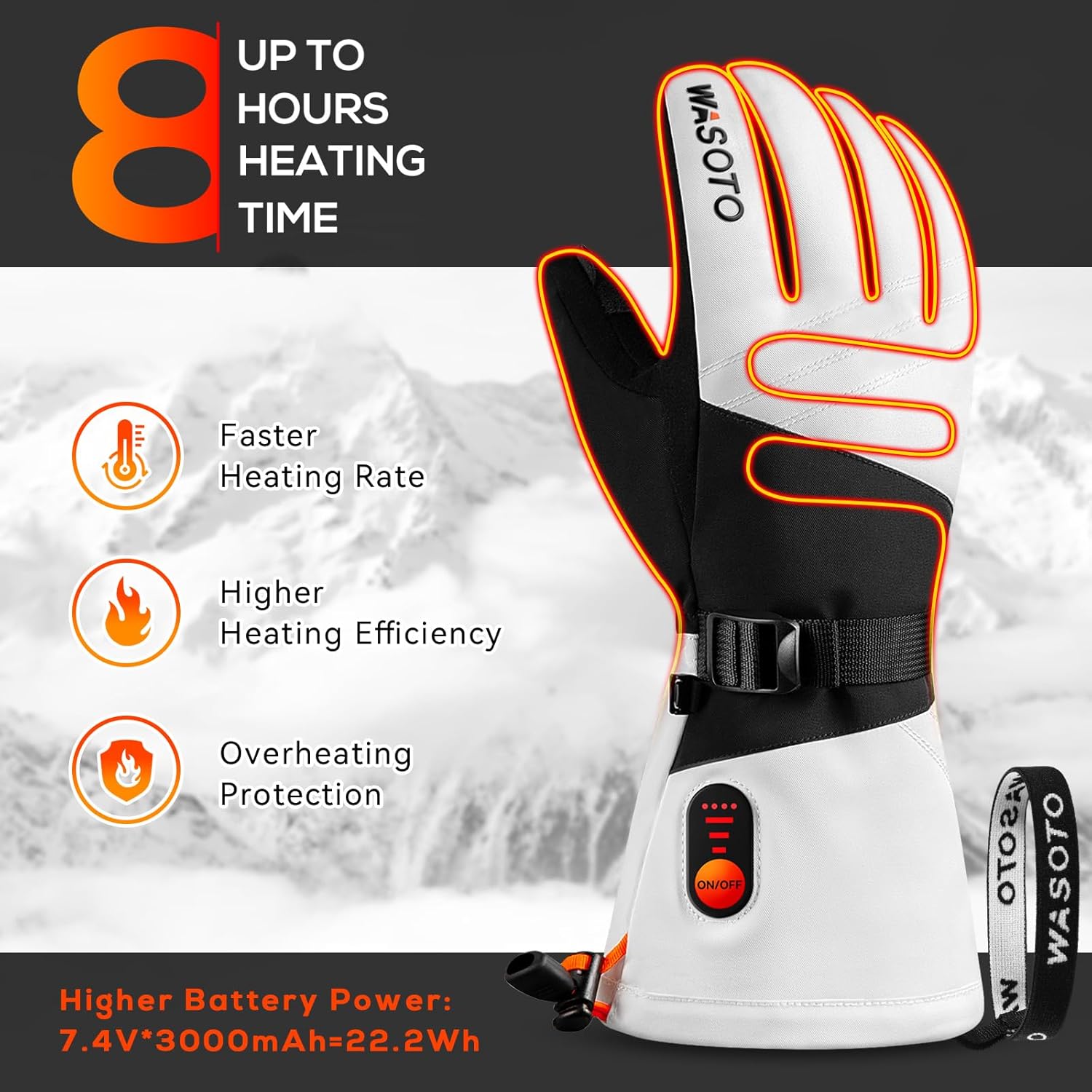 Professional USB Rechargeable  - Heated Gloves Electric 评论和价格