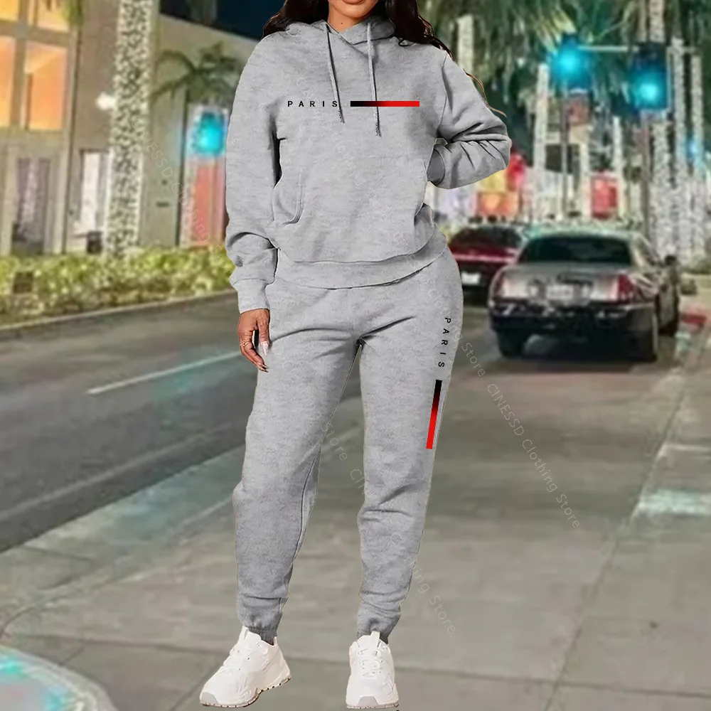New Women's Sets Hoodie and Pa - Winter Clothing For Women 评论和价格